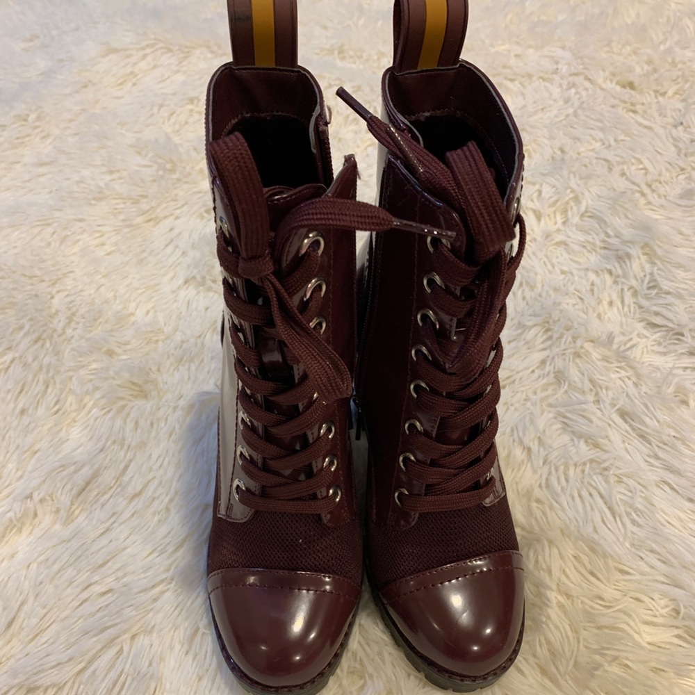 BCBGeneration Pauline Booties Burgundy